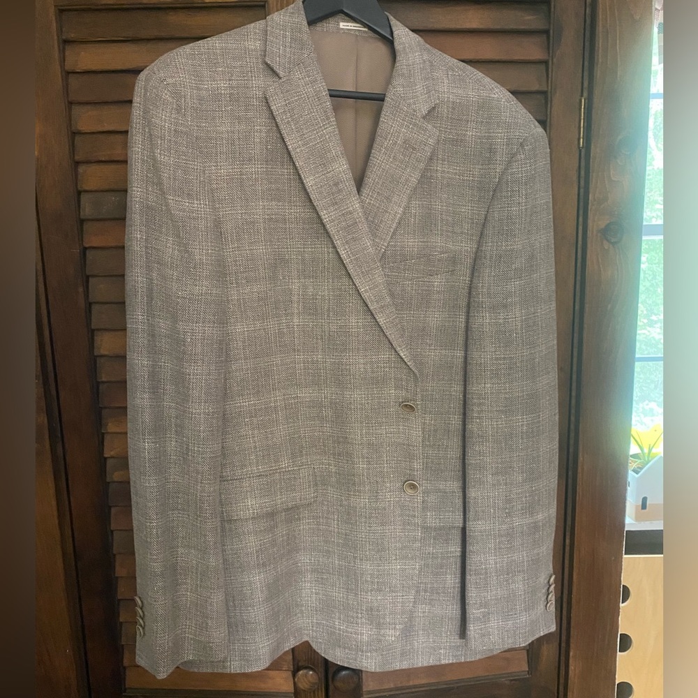 Joseph Abnoud Men's Gray Blazer